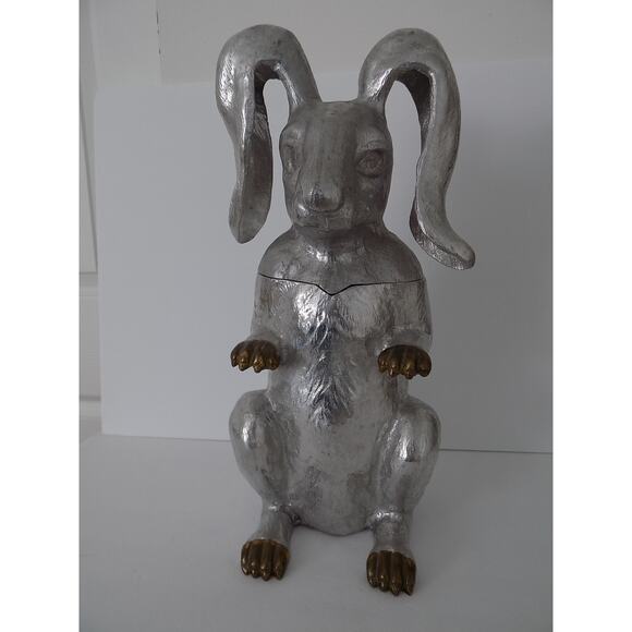 Vintage Arthur Court Rabbit wine cooler wine bucket chiller 1986 - Picture 11 of 14